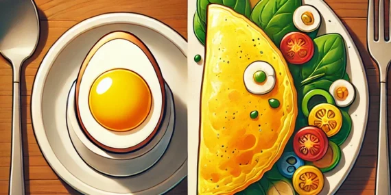 Boiled Eggs vs. Omelettes: Nutrition Comparison Guide