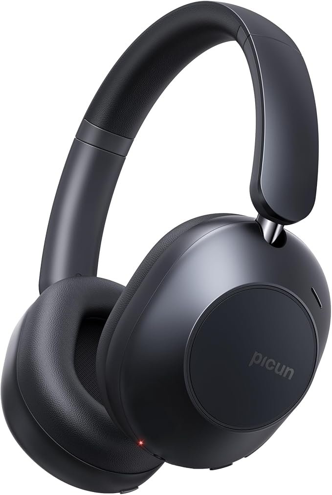 Picun F6 Hybrid Active Noise Cancelling Headphones