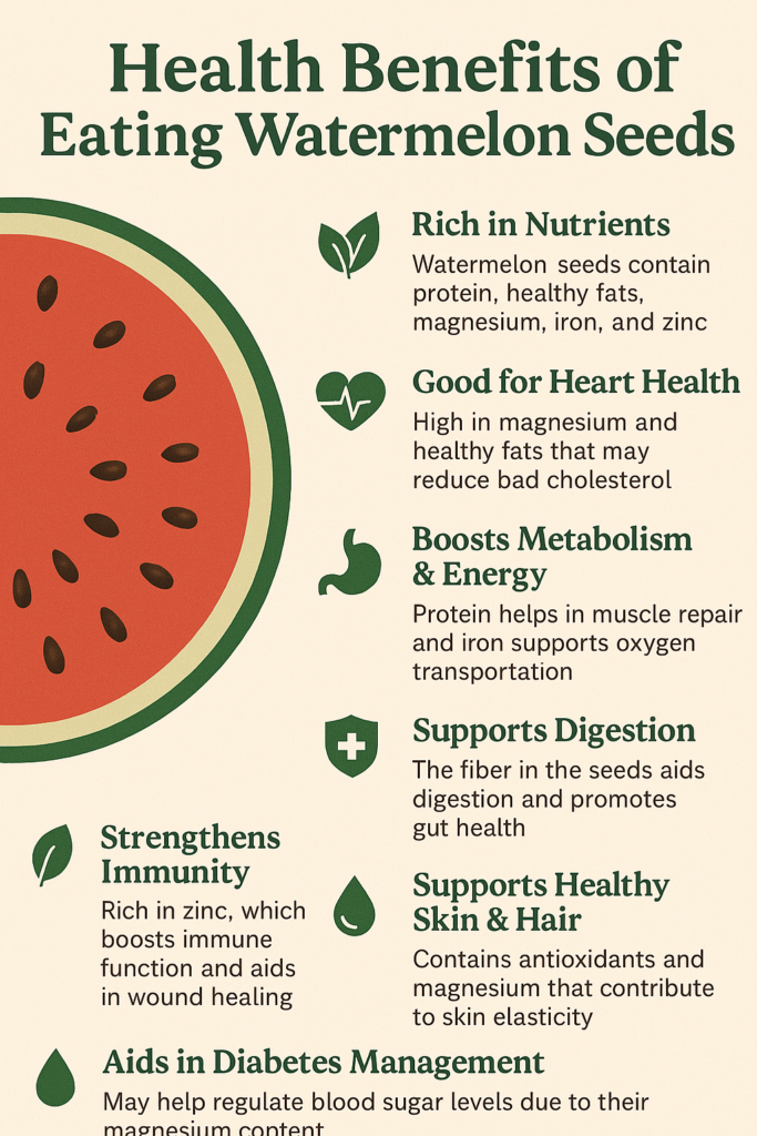 watermelon seeds health benefits